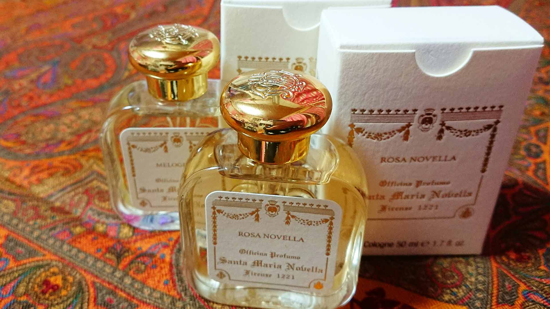 サンタ・マリア・ノヴェッラ オーデコロン(ザクロ、ローザノヴェッラ)/モノアミンバランスすら整える香りの効能