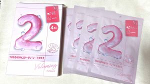 助っ人シートマスク/ナンバーズイン・２番 うるもち65％コラーゲンシートマスク、ついでにナイアシンアミドについて