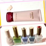 手と爪/プリオール おしろい美肌ハンドクリーム & ネイル遊び