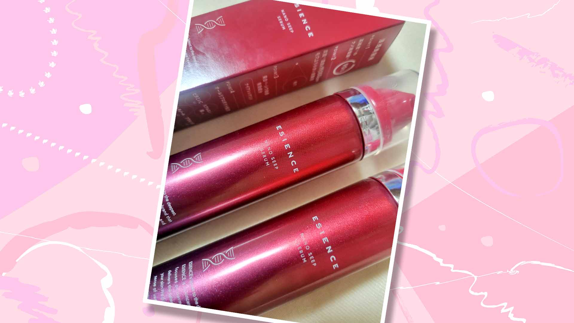 導入美容液について/泡の導入美容液ESIENCEナノシープセラム